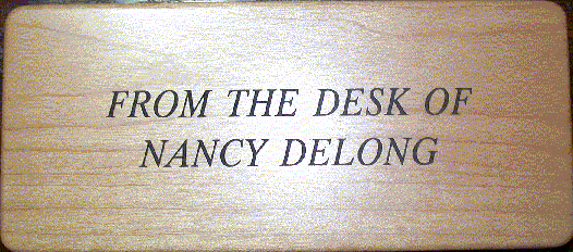 desk of